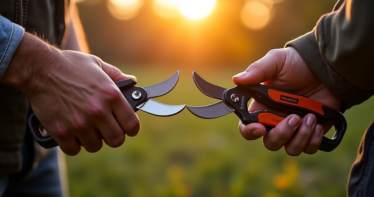 Felco Garden Pruning Shear Vs Fiskar Garden