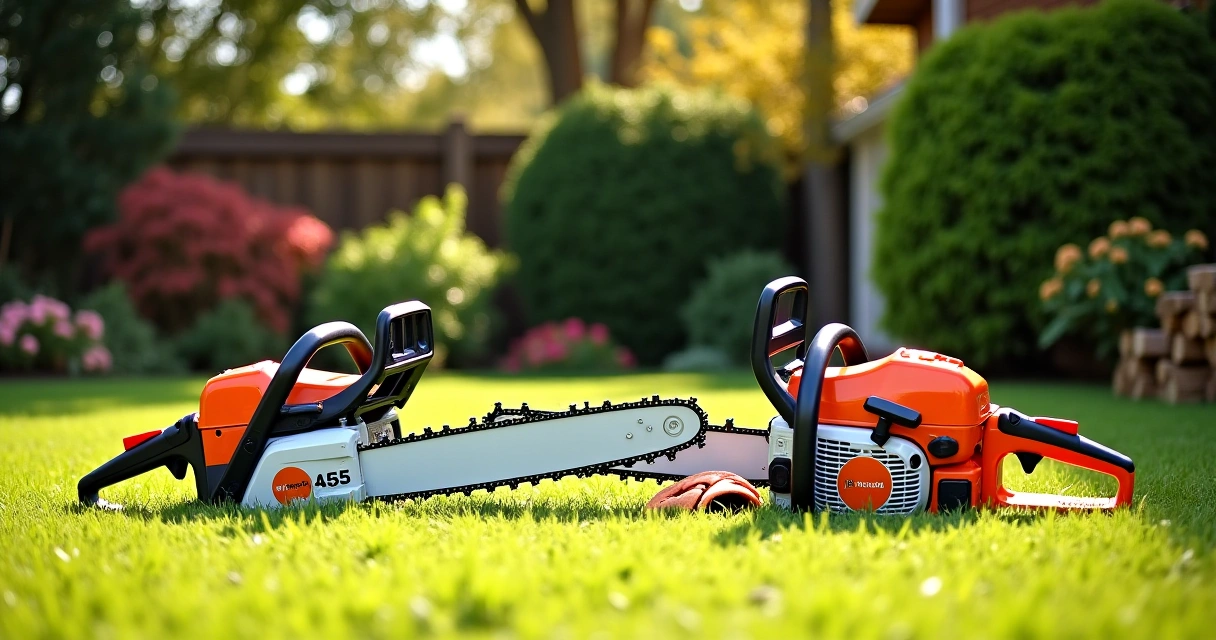 Husqvarna 455 Rancher Vs Stihl Ms 261 C M Chainsaw